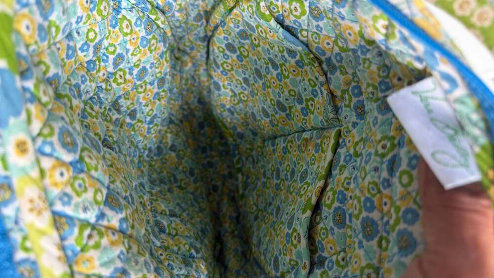 Vera Bradley Quilted Cotton Mini Backpack in English Meadow Floral Print - Picture 8 of 8